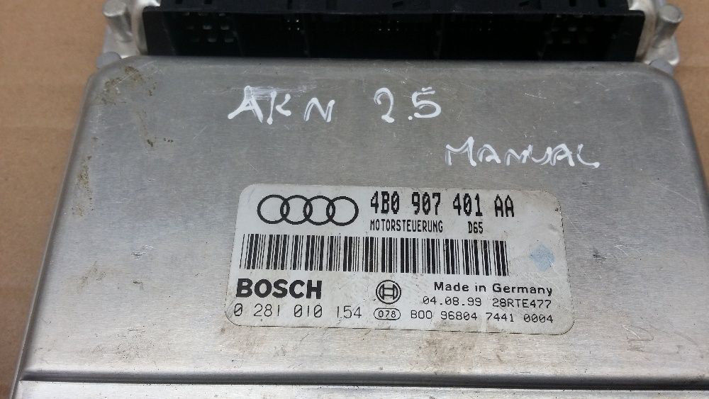 Sterownik Silnika Audi A6 C5 2.5Tdi AFB/AKN 150KM 4B0 E/K/H/AA/AC