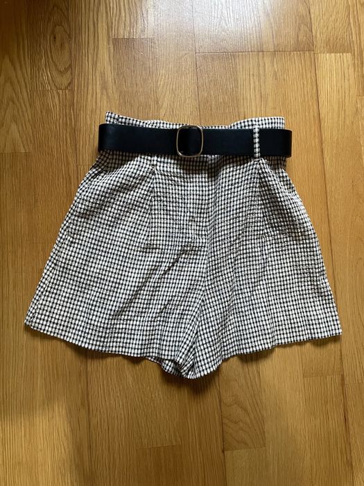 Calções Xadrez Zara