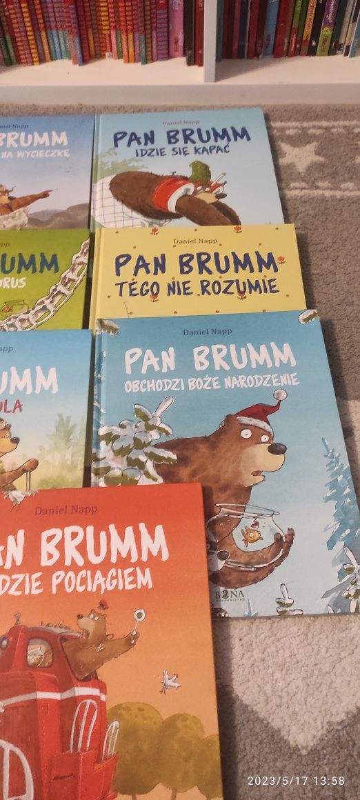 Kolekcja książek  Pan Brumm