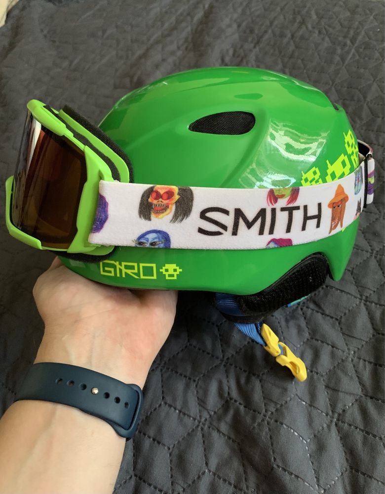 Продаю маску гірськолижну Smith, шолом Giro