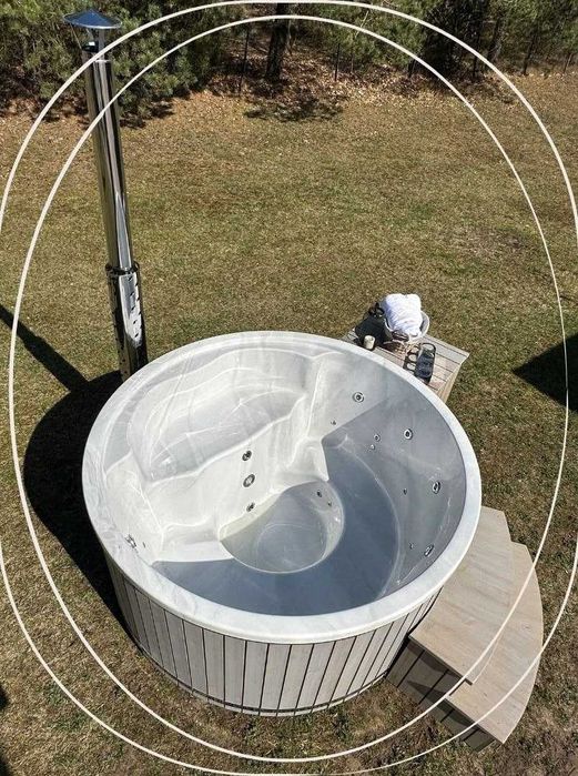 BALIA OGRODOWA | wkład Akryl | Bania | Gorąca beczka