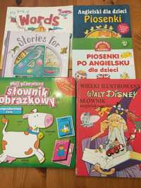 Komplet książek do nauki angielskiego dla dziecka
