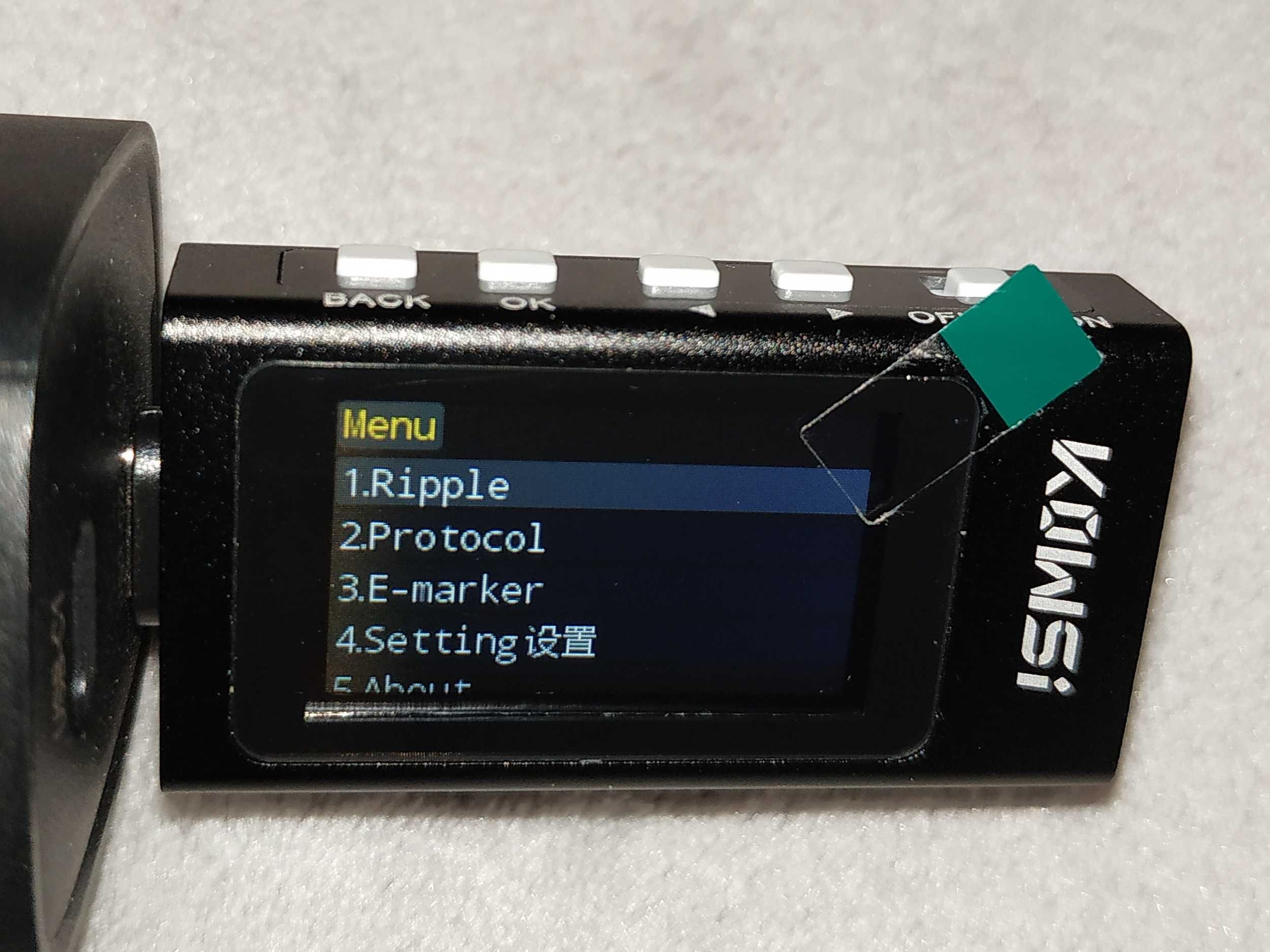 USB Type-C Тестер Kowsi KWS-X1 Оновлена версія! Прошивка V1.0.4