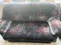 kanapa wersalka sofa z fotelem komplet wypoczynkowy