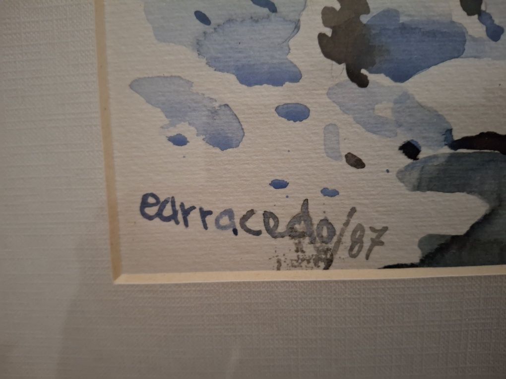 Extraordinária pintura quadro