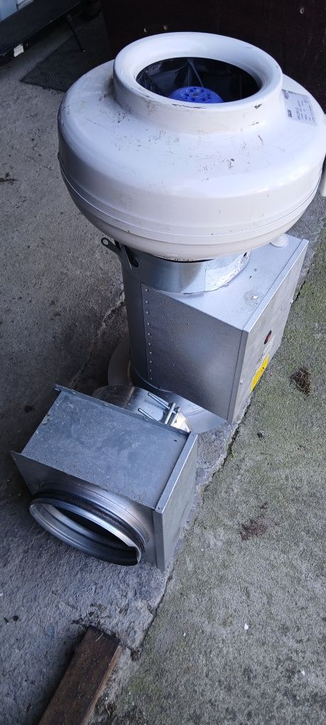 Zestaw SALDA Wentylator Nagrzewnica Komora filtra