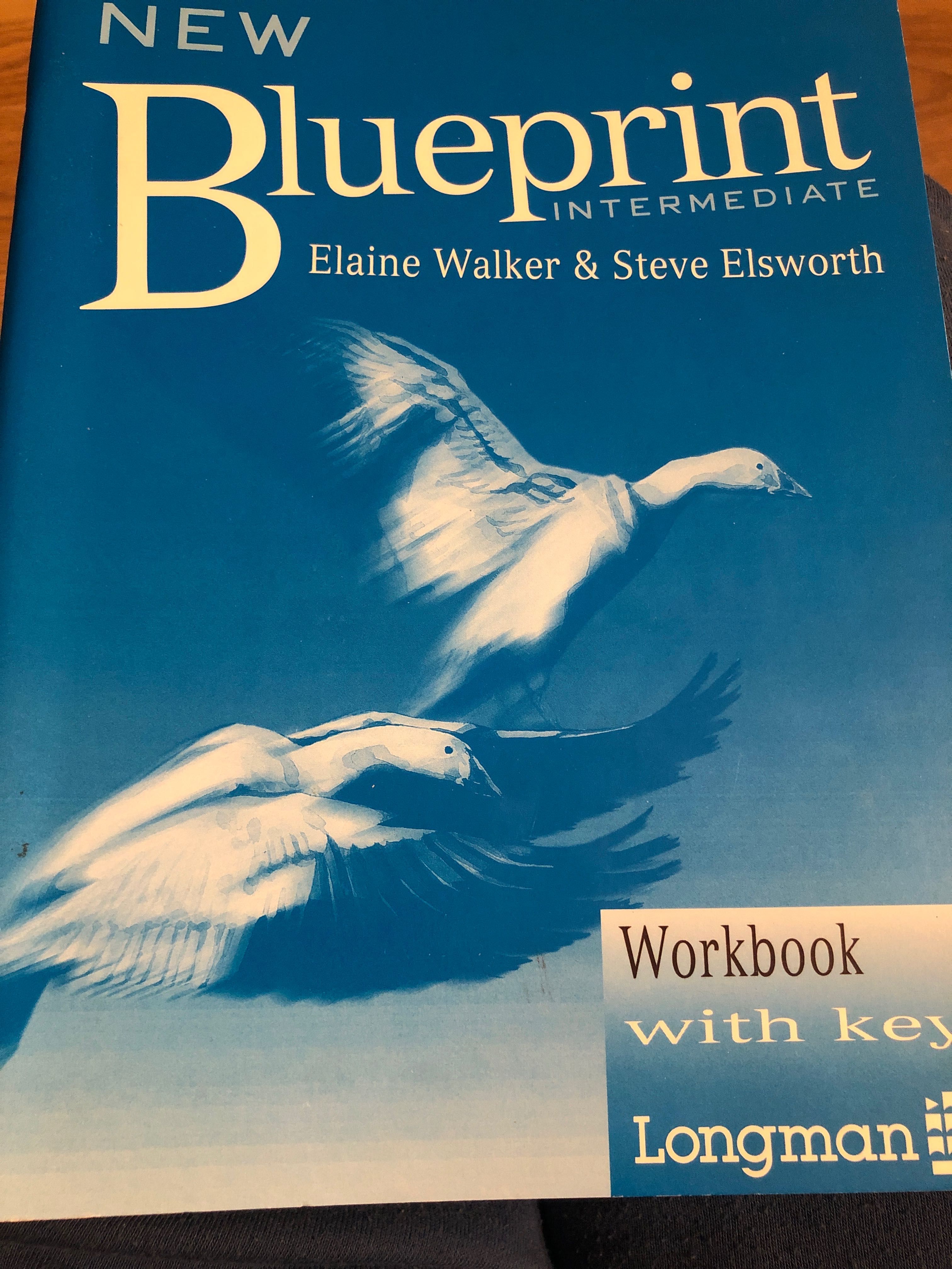 New Blueprint intermediate Workbook with key