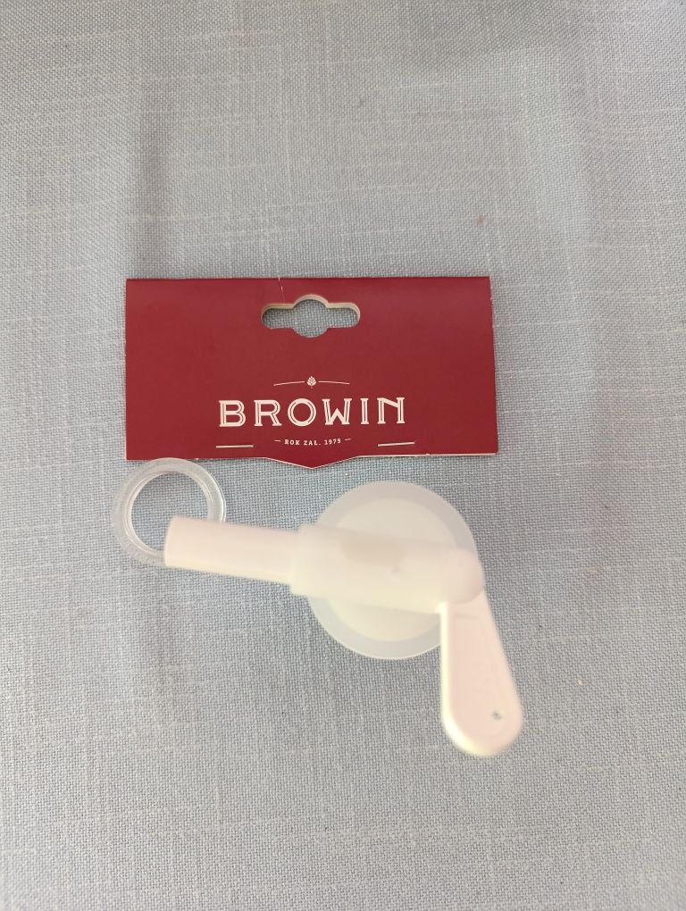 Nowiutki kranik do pojemnika fermentacyjnego Browin