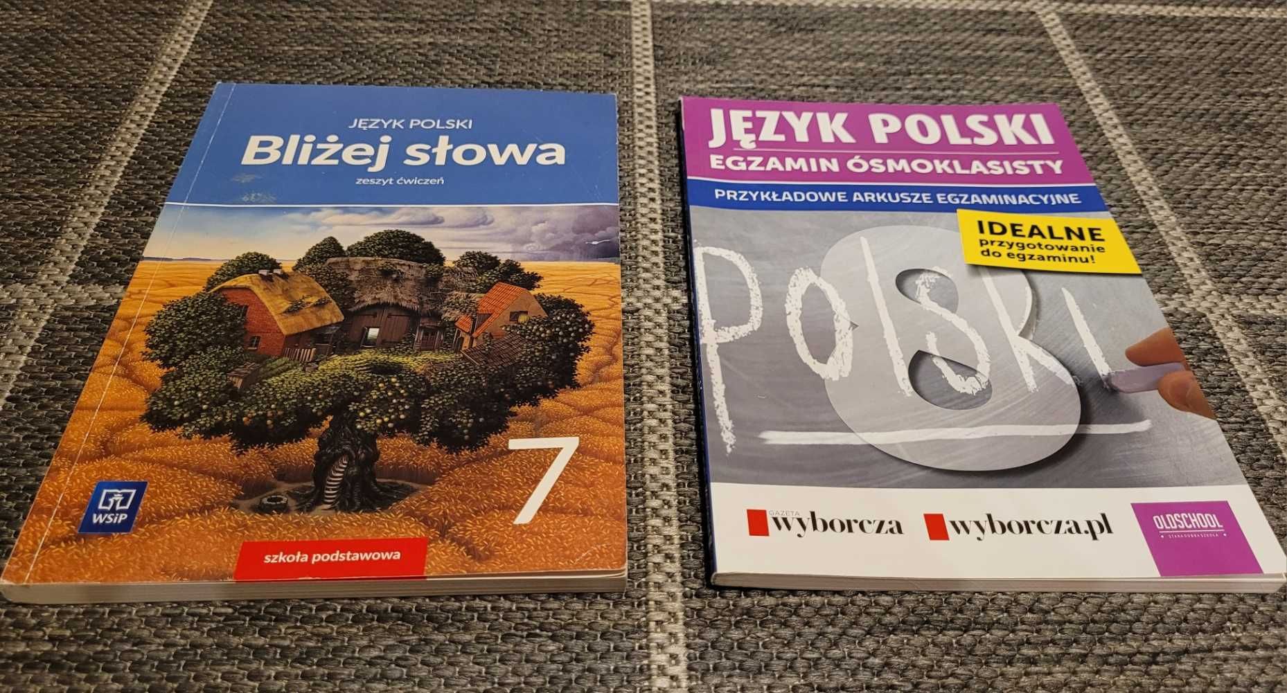 Zeszyt ćwiczeń do języka polskiego do klasy 7 + gratis