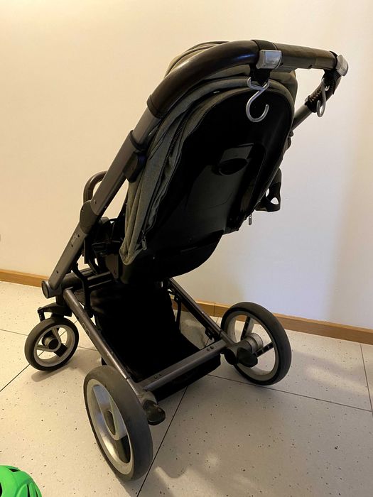 Wózek Mutsy Igo 2w1 - DUŻY zestaw gondola i spacerówka