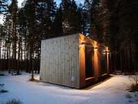 Sauna Ogrodowa LUX z przebieralnią