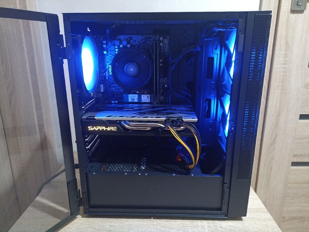 Komputer do gier AMD Ryzen 5 2600|RX580 4GB|16GB RAM|256GB Nvme