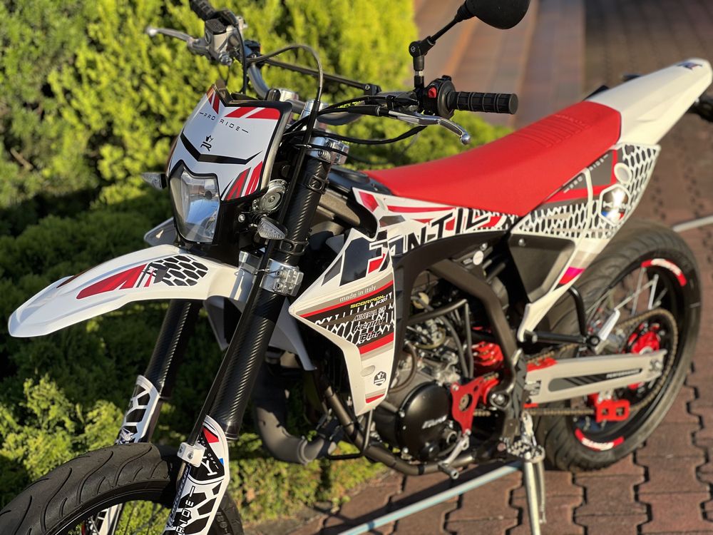 Fantic supermoto 50, 2023r niski przebieg
