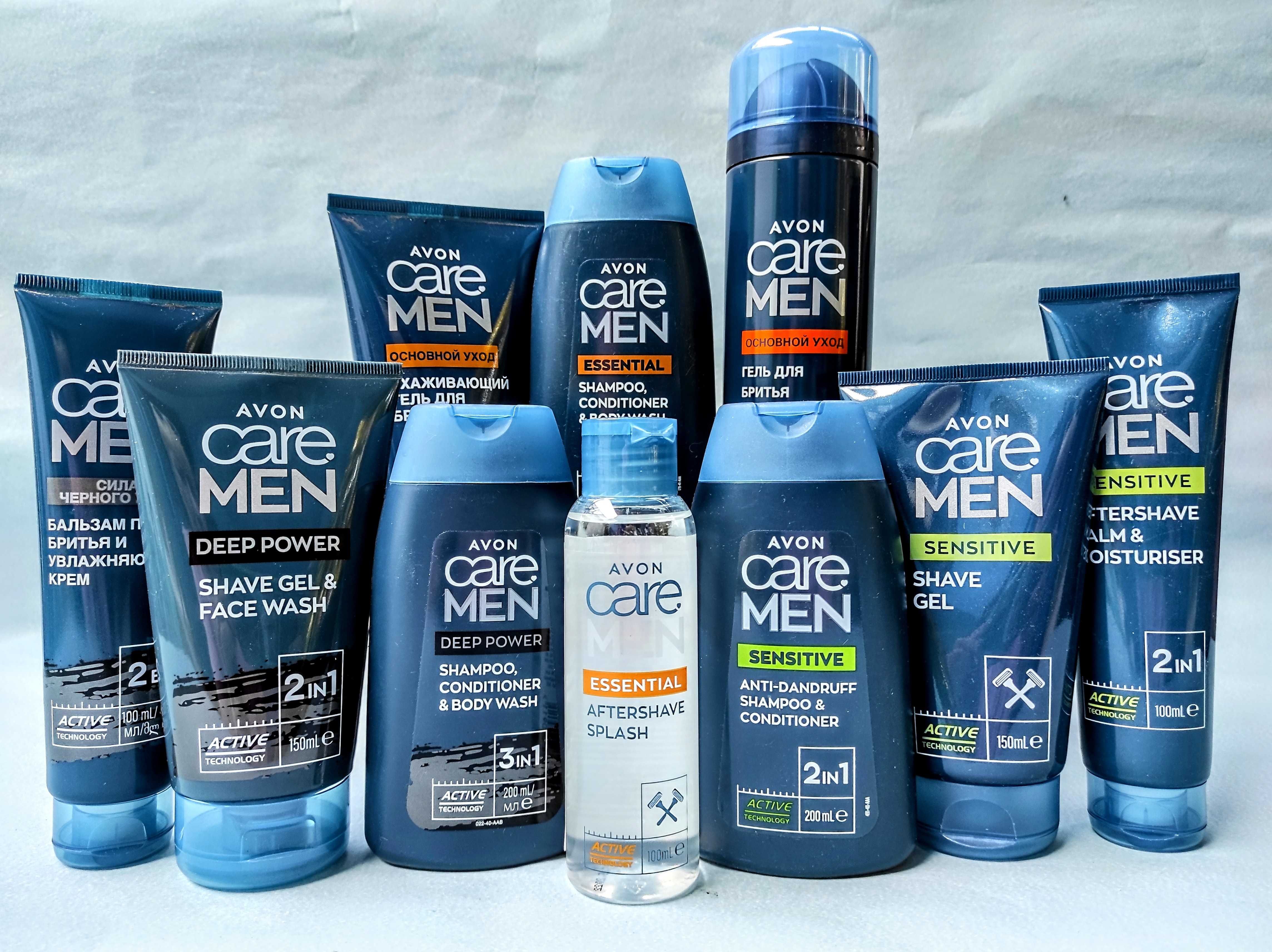 Гель для гоління бальзам після гоління Avon Care Men Ейвон