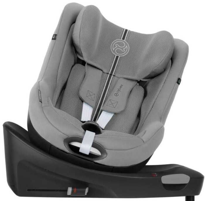Cybex Sirona Gi i-Size fotelik obrotowy 61-105 cm | Stone Grey Plus