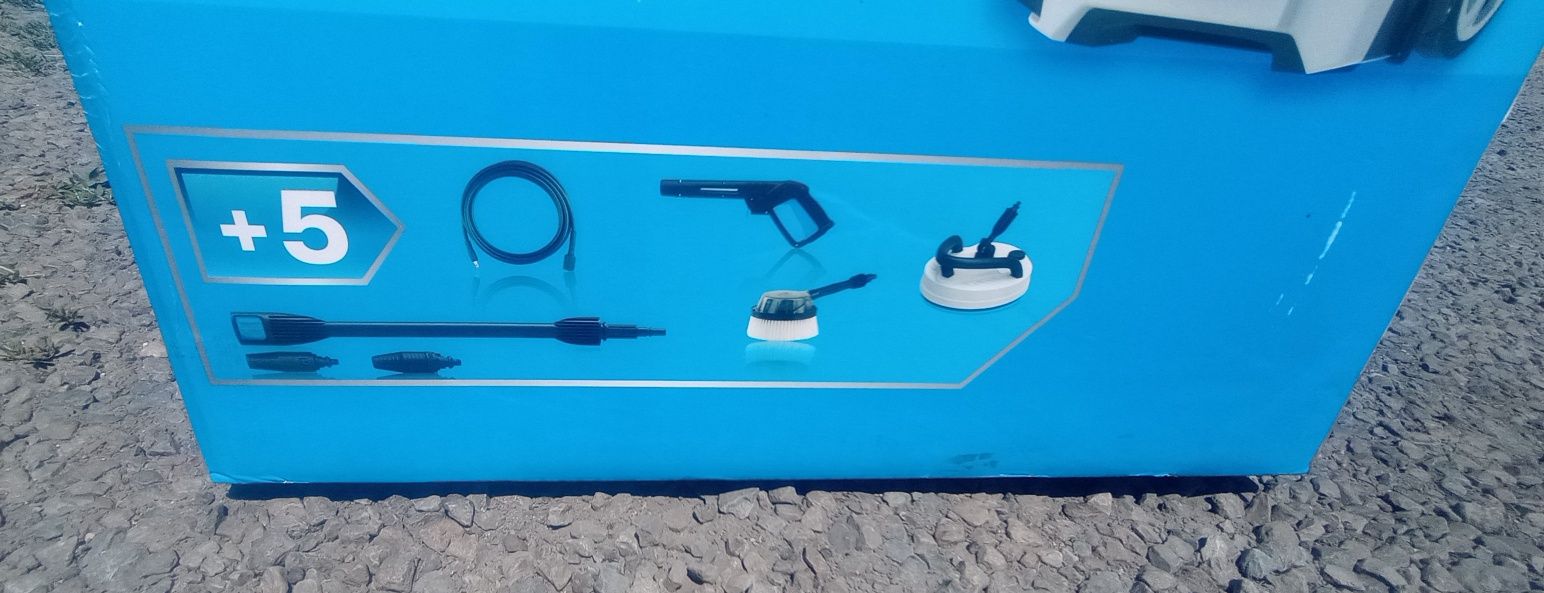 Nowa Duża 24,5kg Myjka ciśnieniowa MacAllister 2100 W + Osprzęt