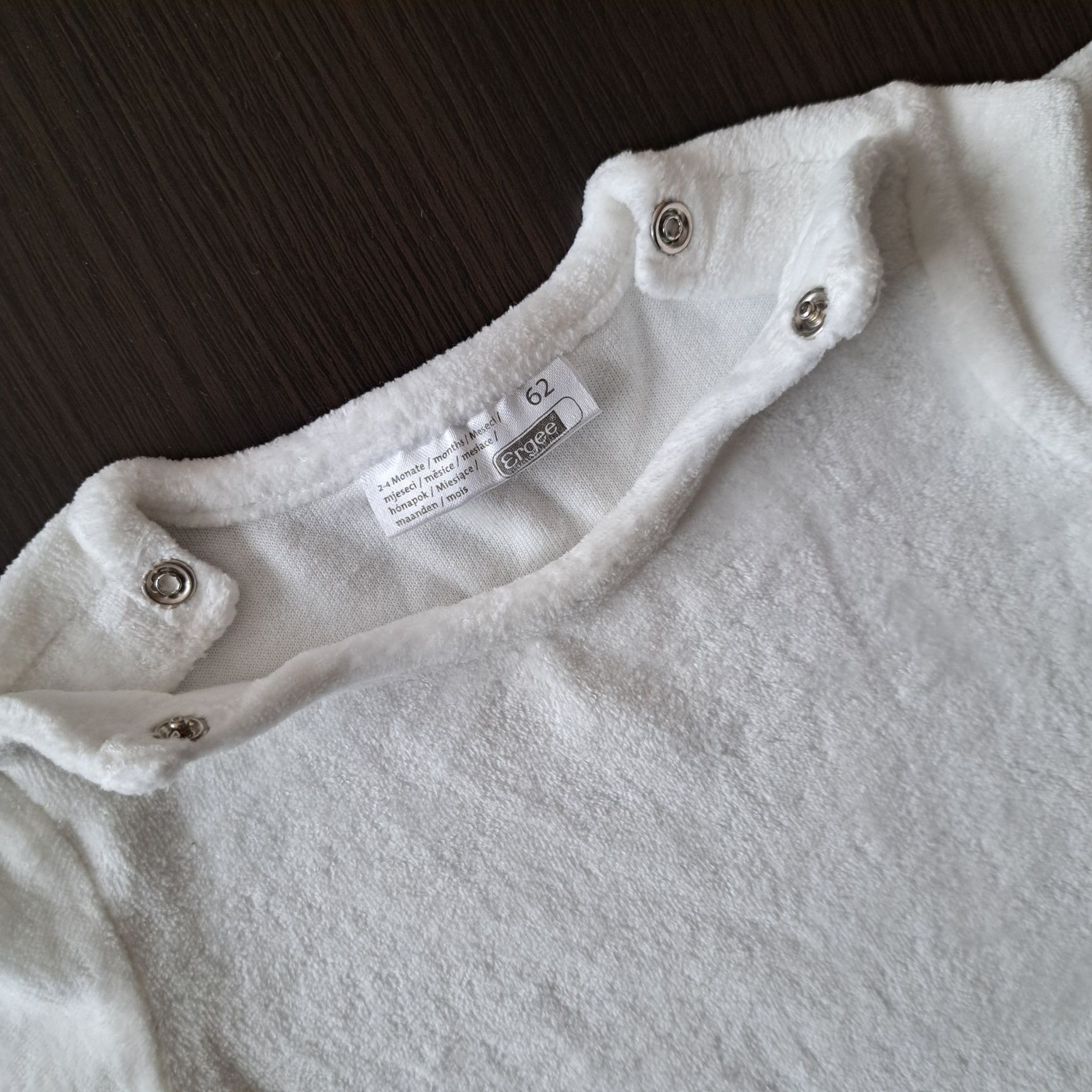 Bluza welurowa 62 2sztuki