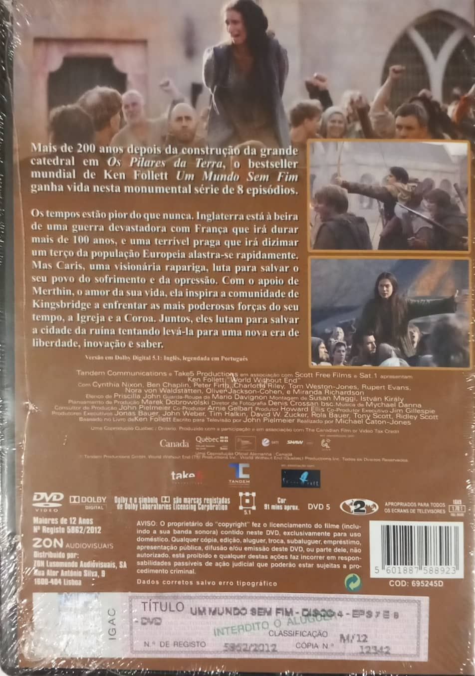 DVD novos e com plástico