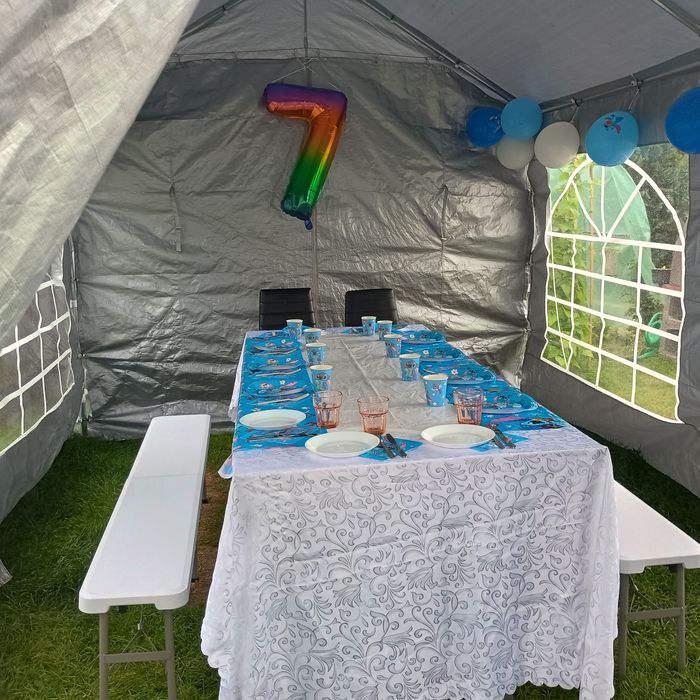Namiot handlowy 3x4m pawilon ogrodowy HOME