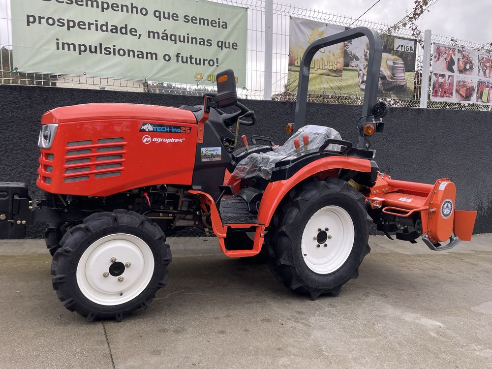 Trator novo 25 hp com fresa (com matricula)
