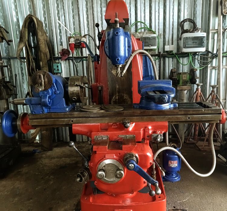 Fresadora de metal Van Norman Medium 2 – Máquina Americana.