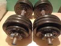 Hantle Hop Sport 2×20 kg