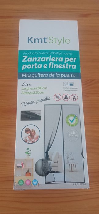 Rede mosquiteira para porta Nova 210x90