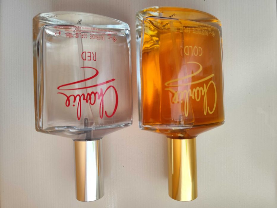 Wody toaletowe Revlon damskie dwie sztuki 100 ml Red i Gold