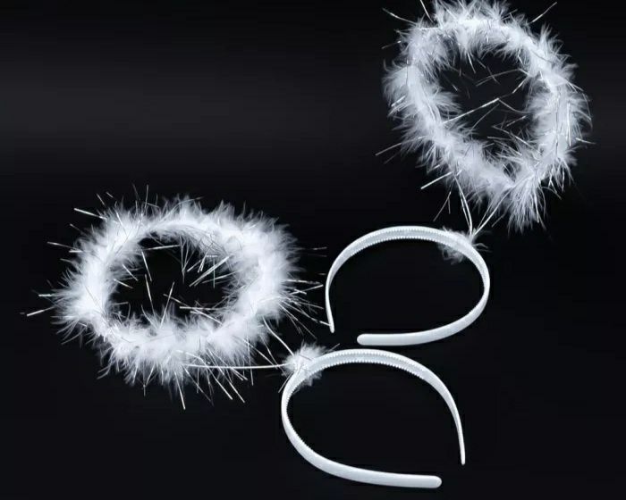 Обруч карнавальний Німб ангела 28 см