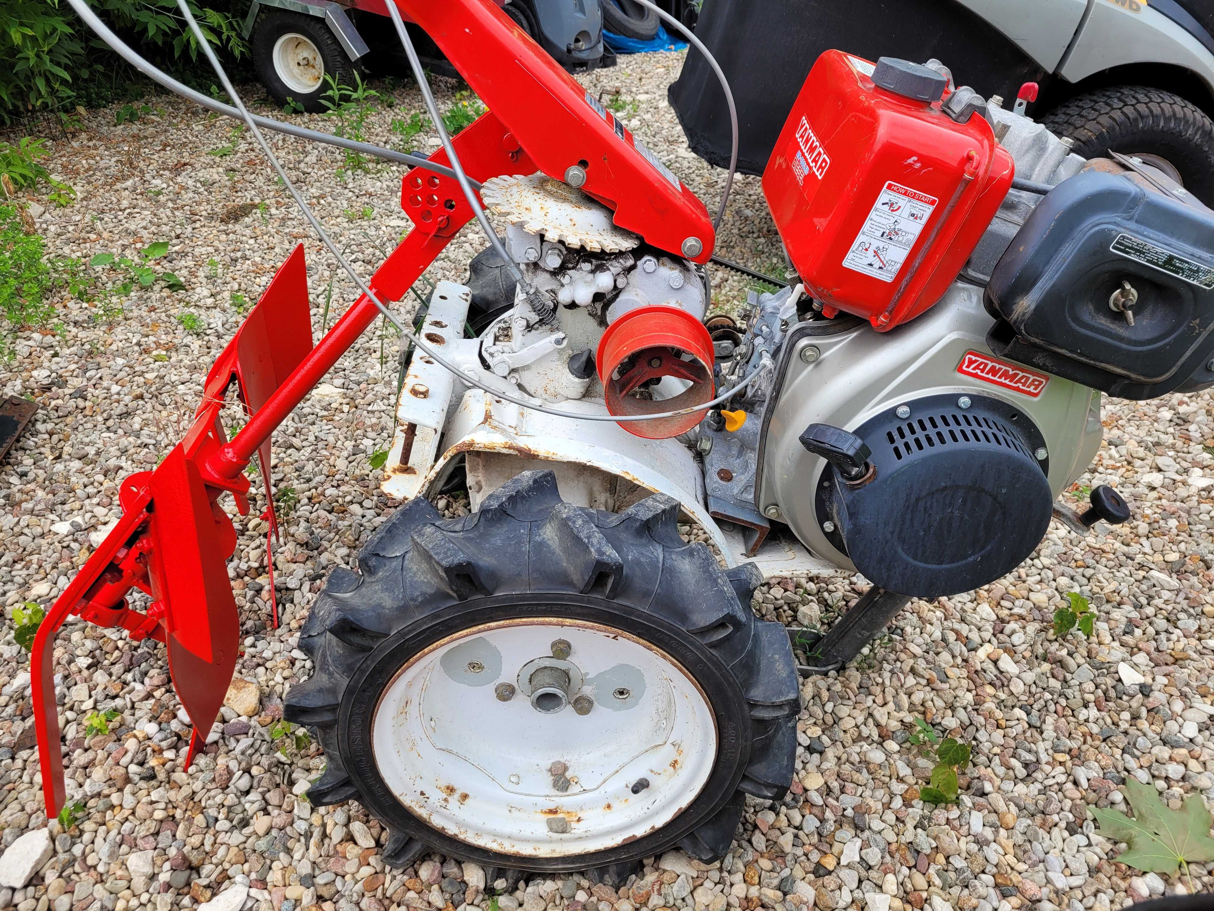 Dzik iseki Yanmar L100 Diesel z pługiem obrotowym Polecam!!!