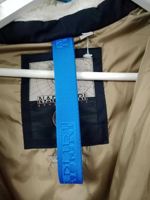 Kurtka męska granatowa zimowa Napapijri rozmiar XL