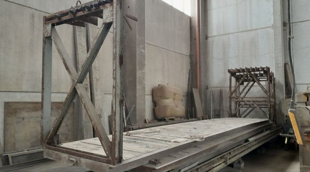 Innenlader palety do naczepy wklady inloader do scian betonowych