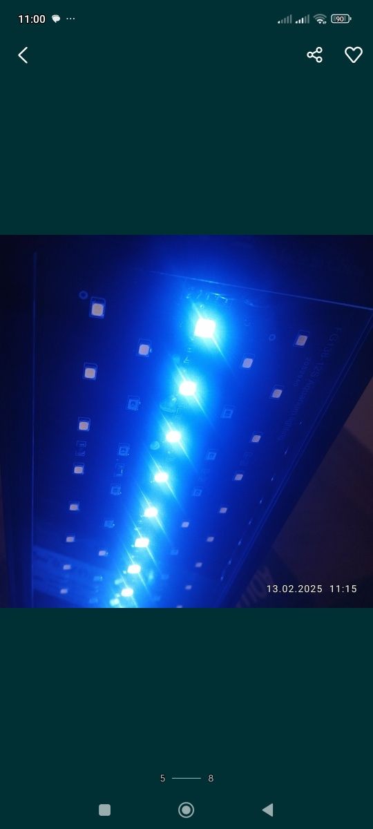 Lampa do akwarium 30cm 15V