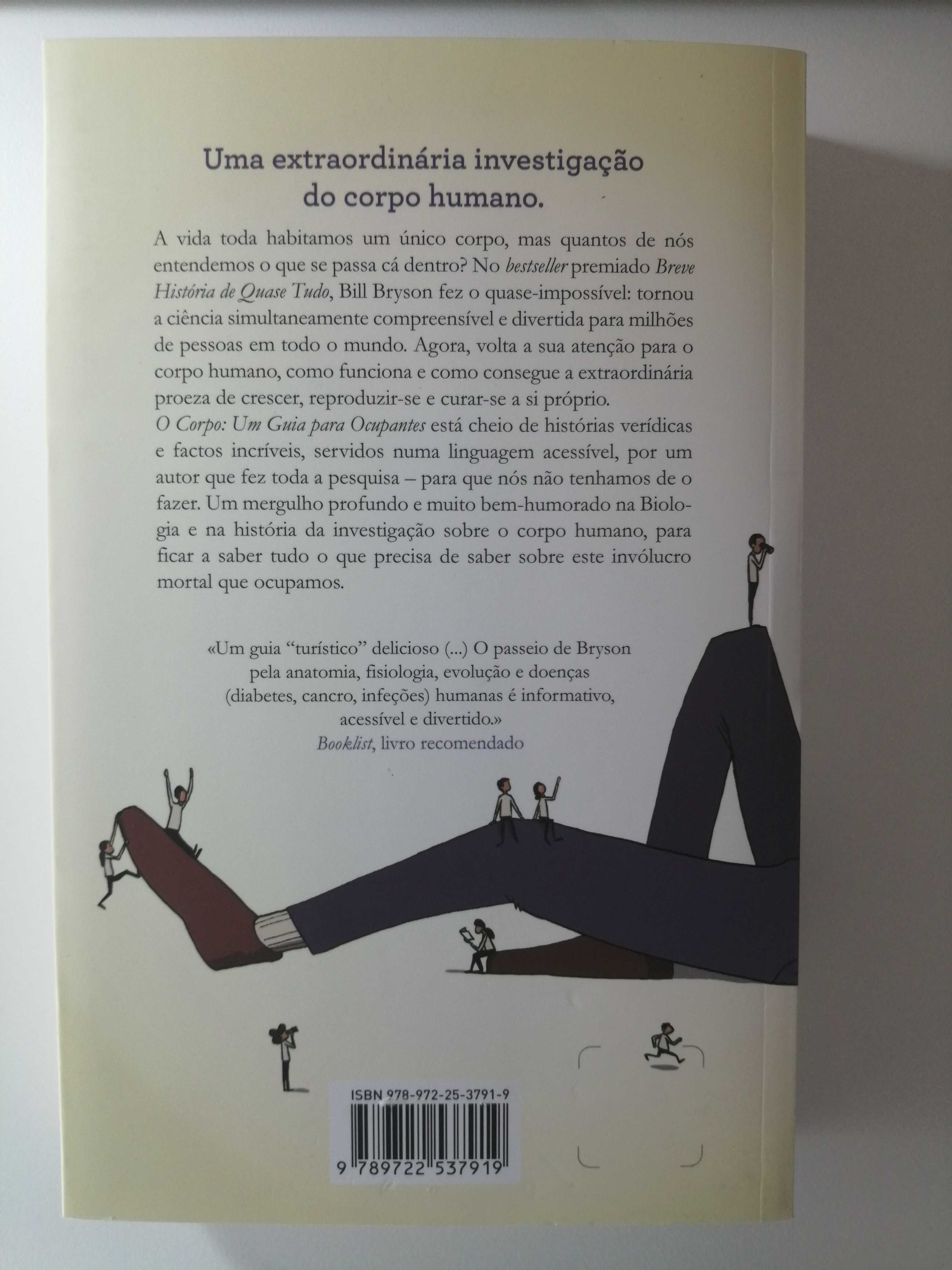 Livro " Uma extraordinária investigação do corpo humano.