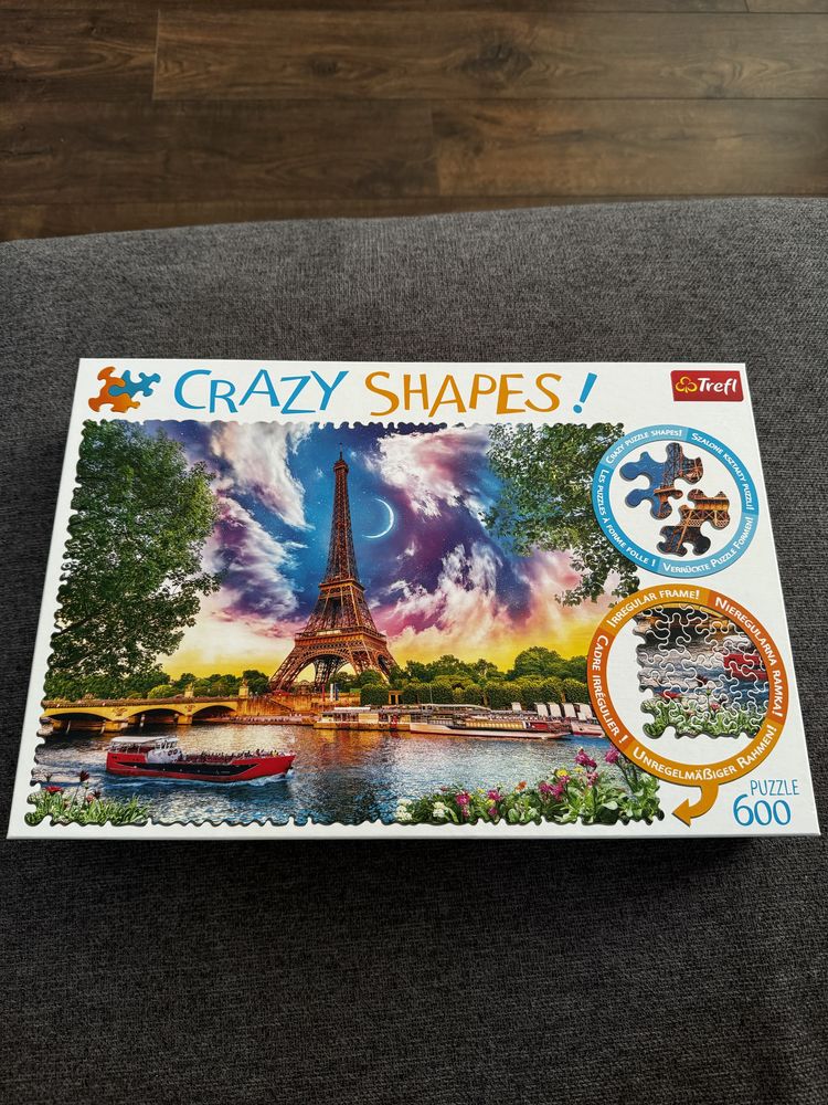 Trefl Puzzle Crazy Shapes 600 Небо над Паріжем