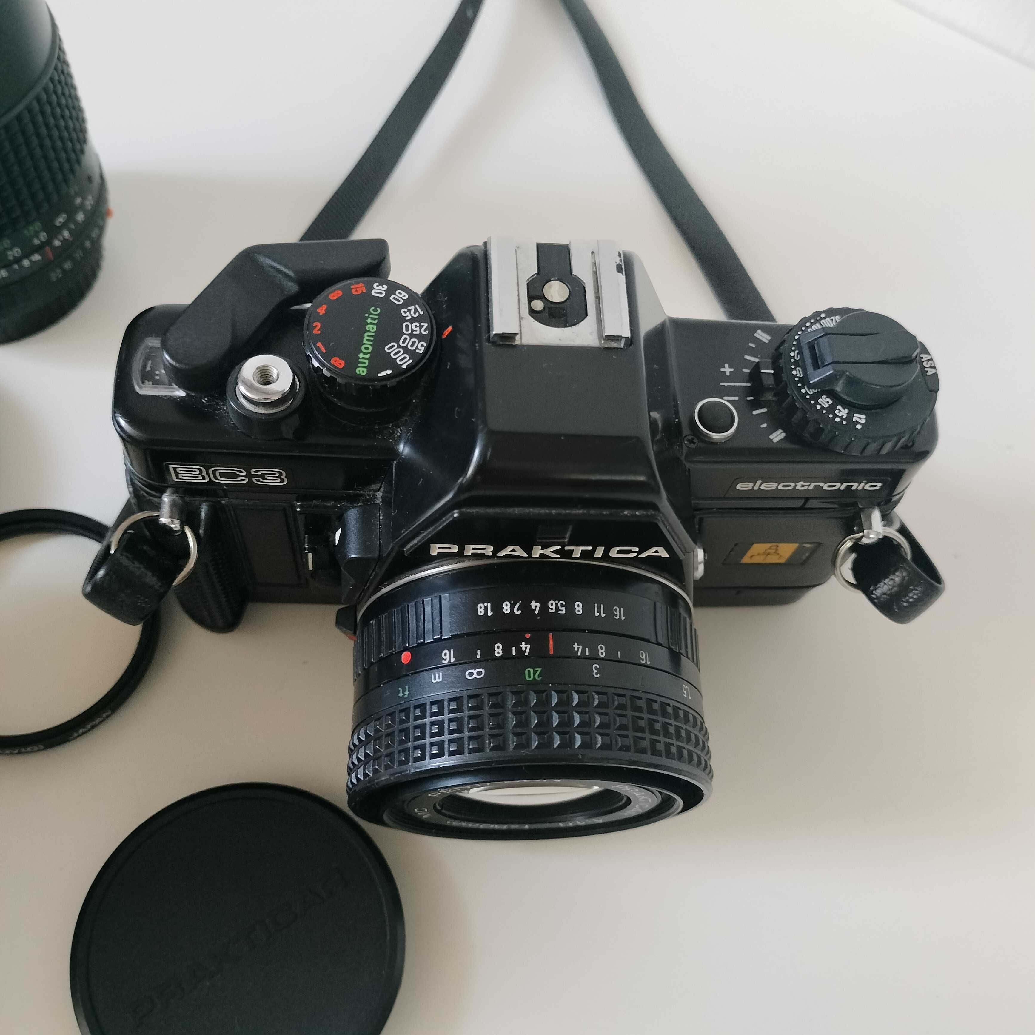 Praktica BC3 Pentacon Prakticar1.8/50 MC 50mm 1.8 135mm 2.8
