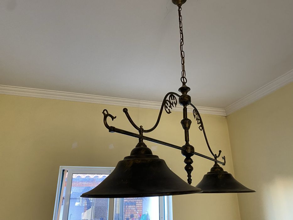 Candeeiros em latão