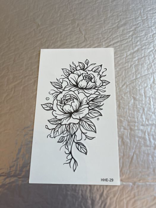 Sztuczny mini tatuaż tymczasowa naklejka na ciało