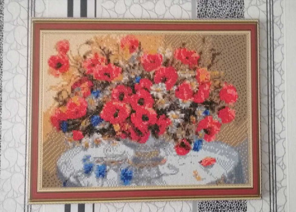 Готова картина алмазна мозаїка 40×50