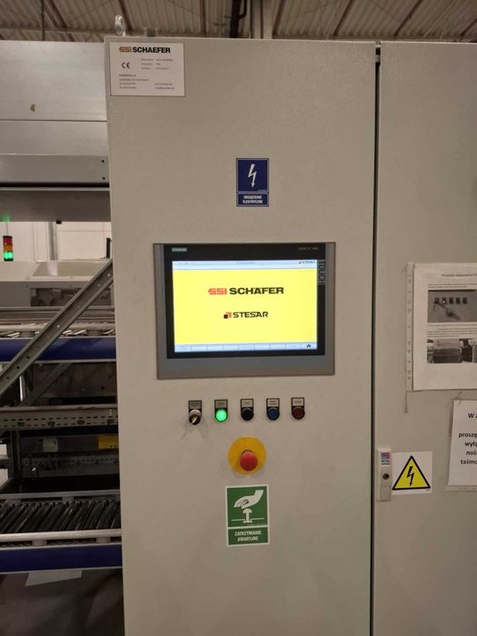 SSI Schaefer - przenośniki rolkowe, regały KDR, automatyka