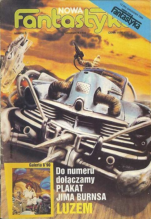 Nowa Fantastyka, rocznik 1990 nr 1-12