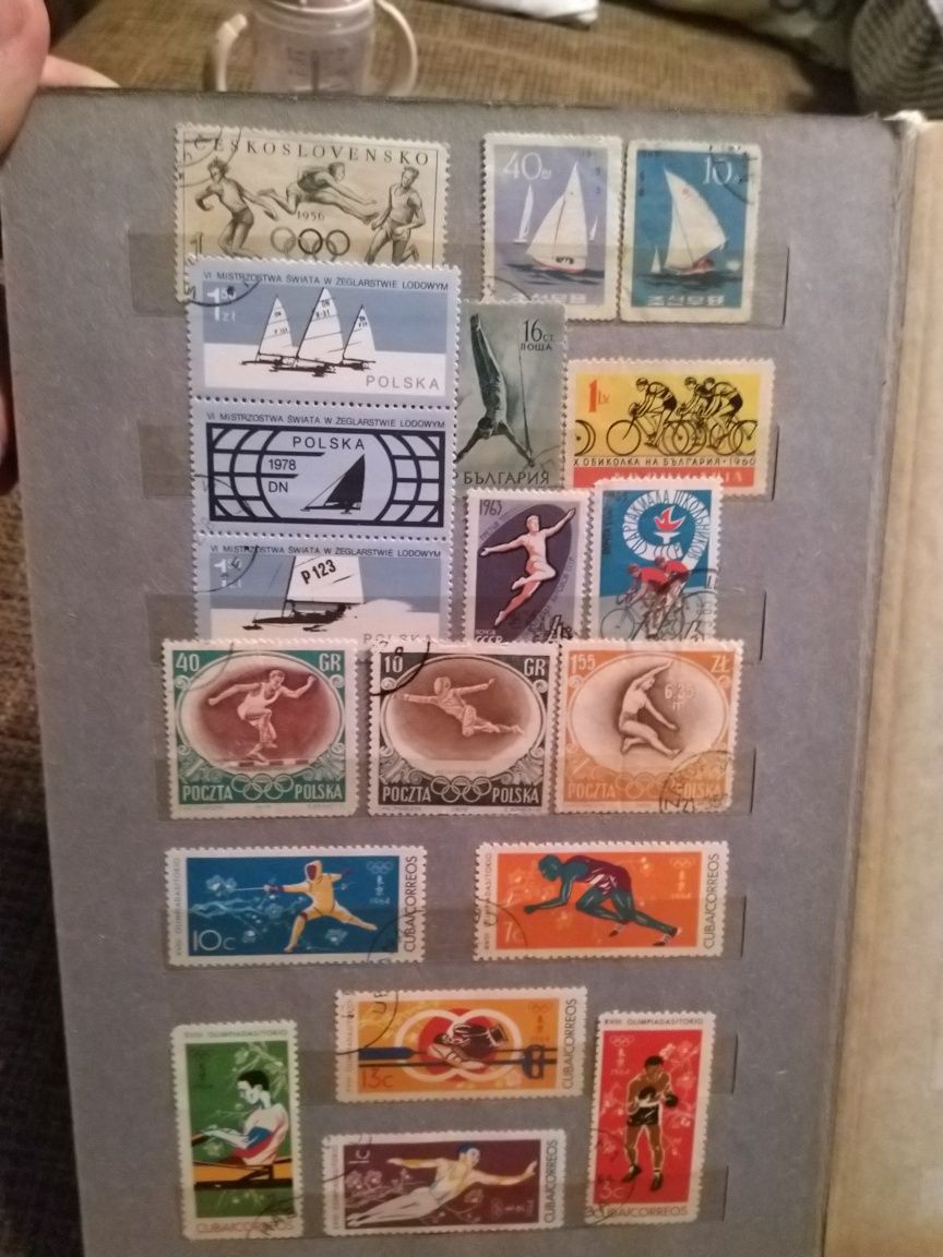 Спорт марки, серії марок. Колекція. 2 частина