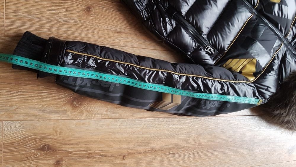 pikowana kurtka puchowa Jack1t Street narciarska snowboardowa zimowa