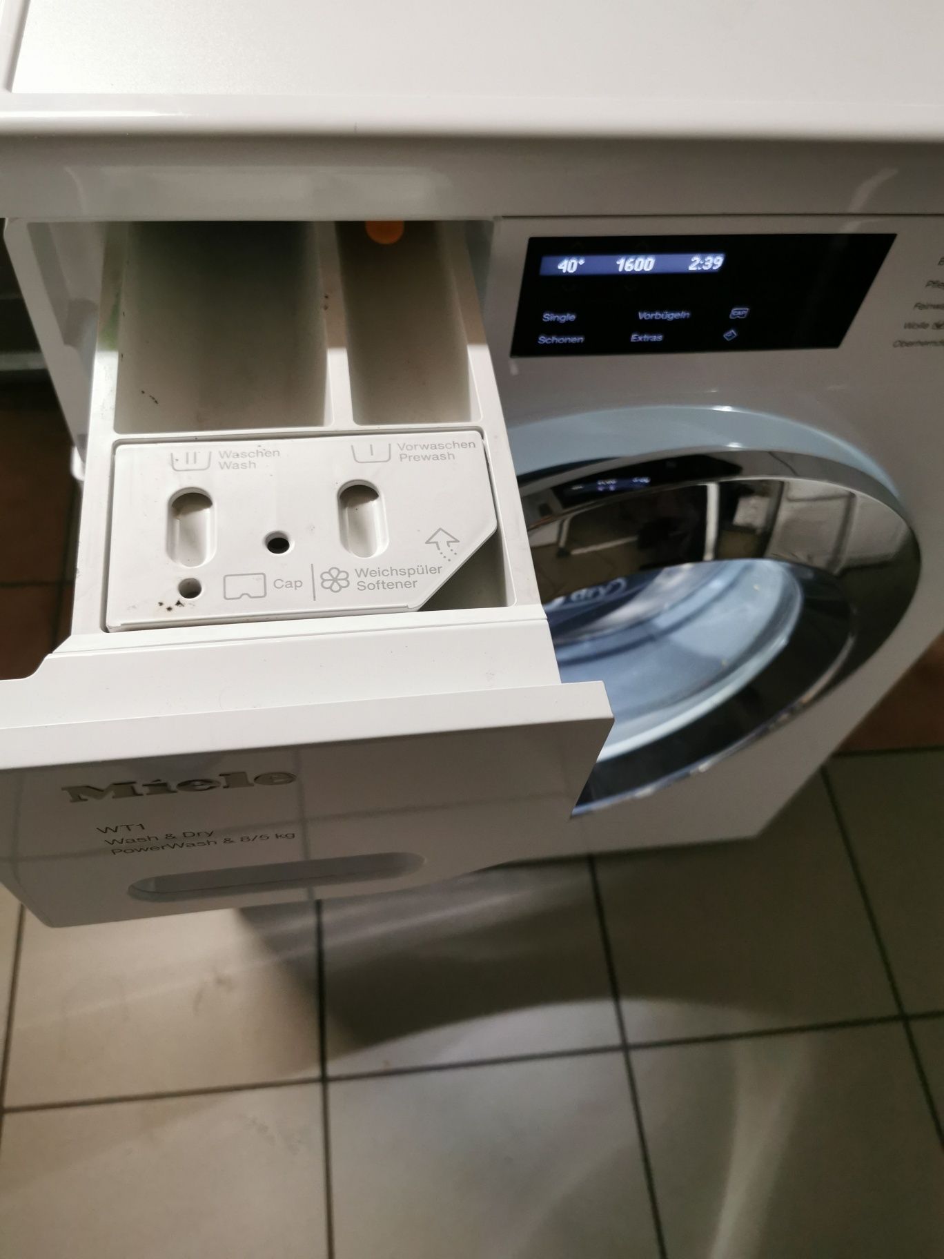 Pralko – suszarka WT Miele WTI 360 WPM, PowerWash, 8/5kg, Single Wash&