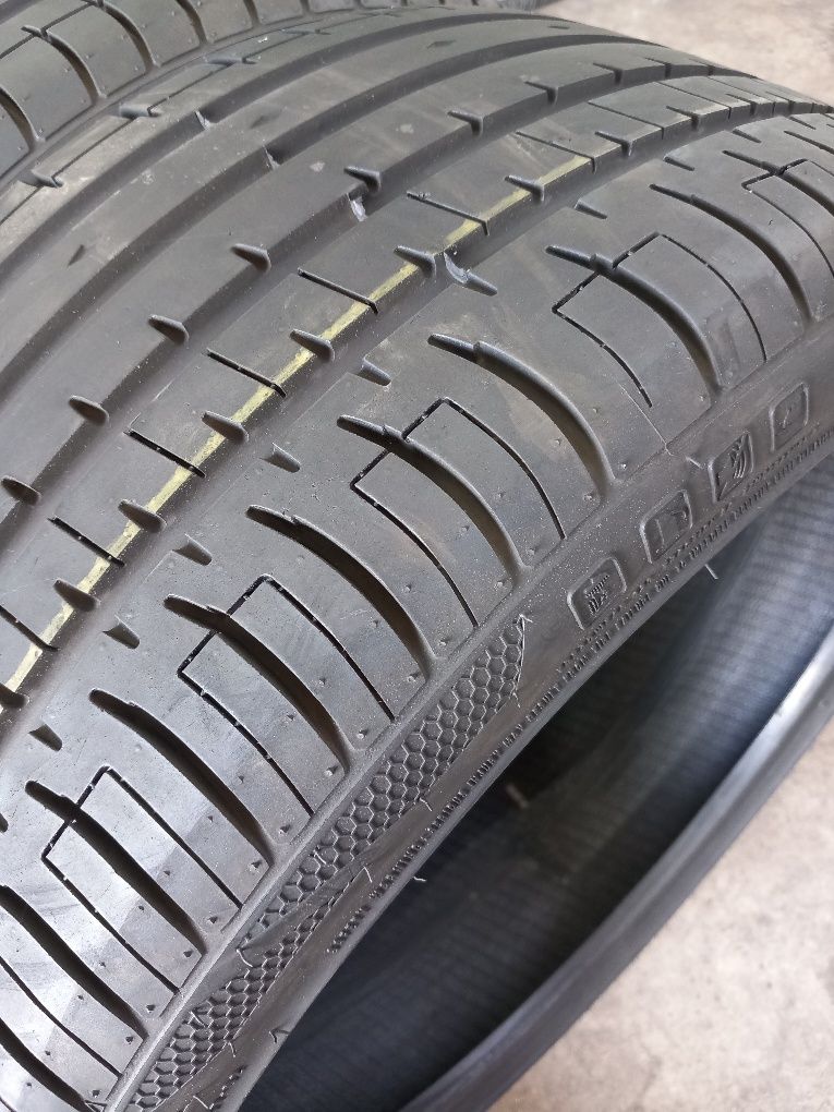 Pneus 255/35/19 Accelera 98% da totalidade do piso