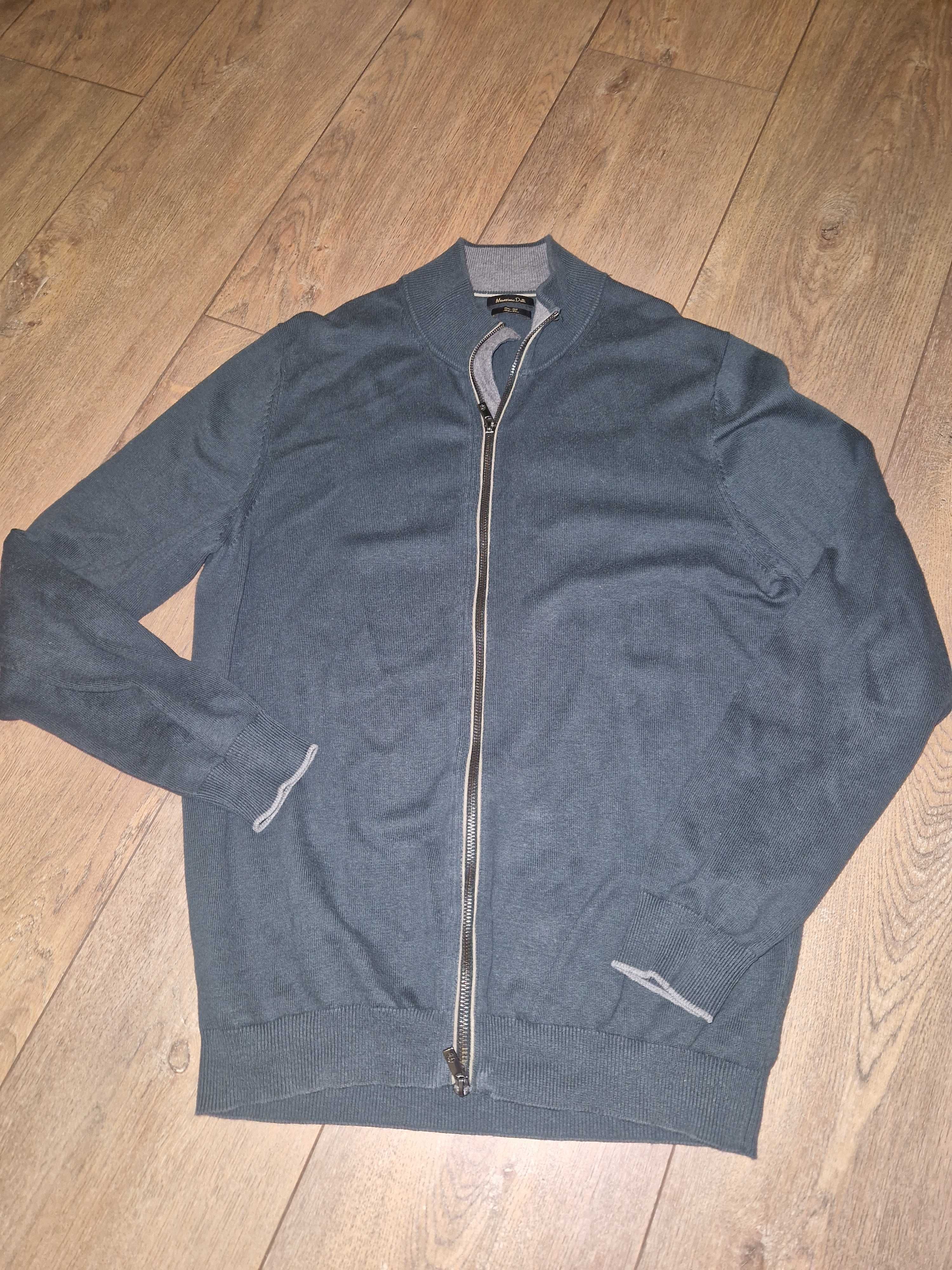 Casaco de malha massimo dutti L verde