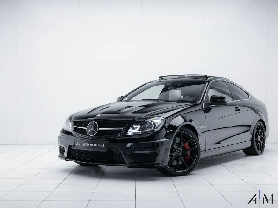 Mercedes-Benz Klasa C W204 Coupe, EDITION 507, Bezwypadkowy, Zarejestrowany, Panorama