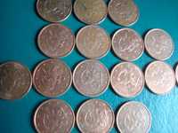 Монети євро та совєтського періоду