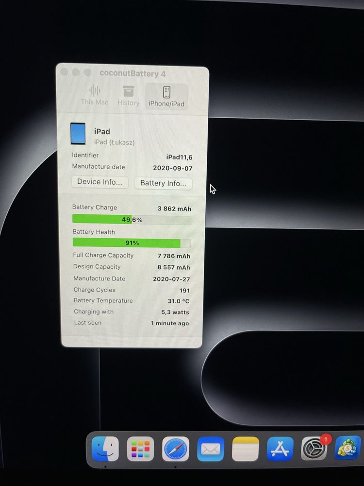 iPad 8 gen 32gb 91% bateria oryginalne etui tablet WiFi Apple