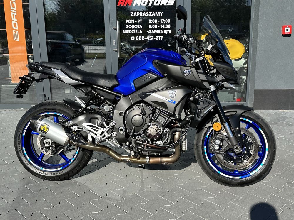 Bezwypadkowa Yamaha MT 10 31tys.km 2017r ARROW Dodatki DOSTAW PL Raty